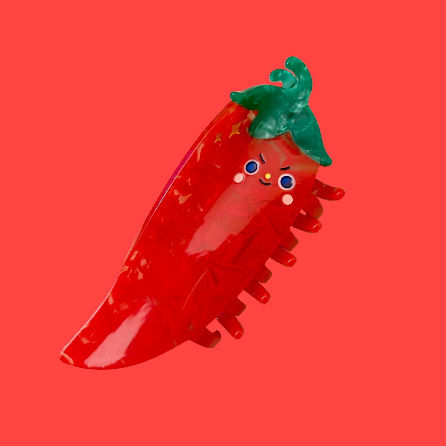 Chili Pepper Claw Clip