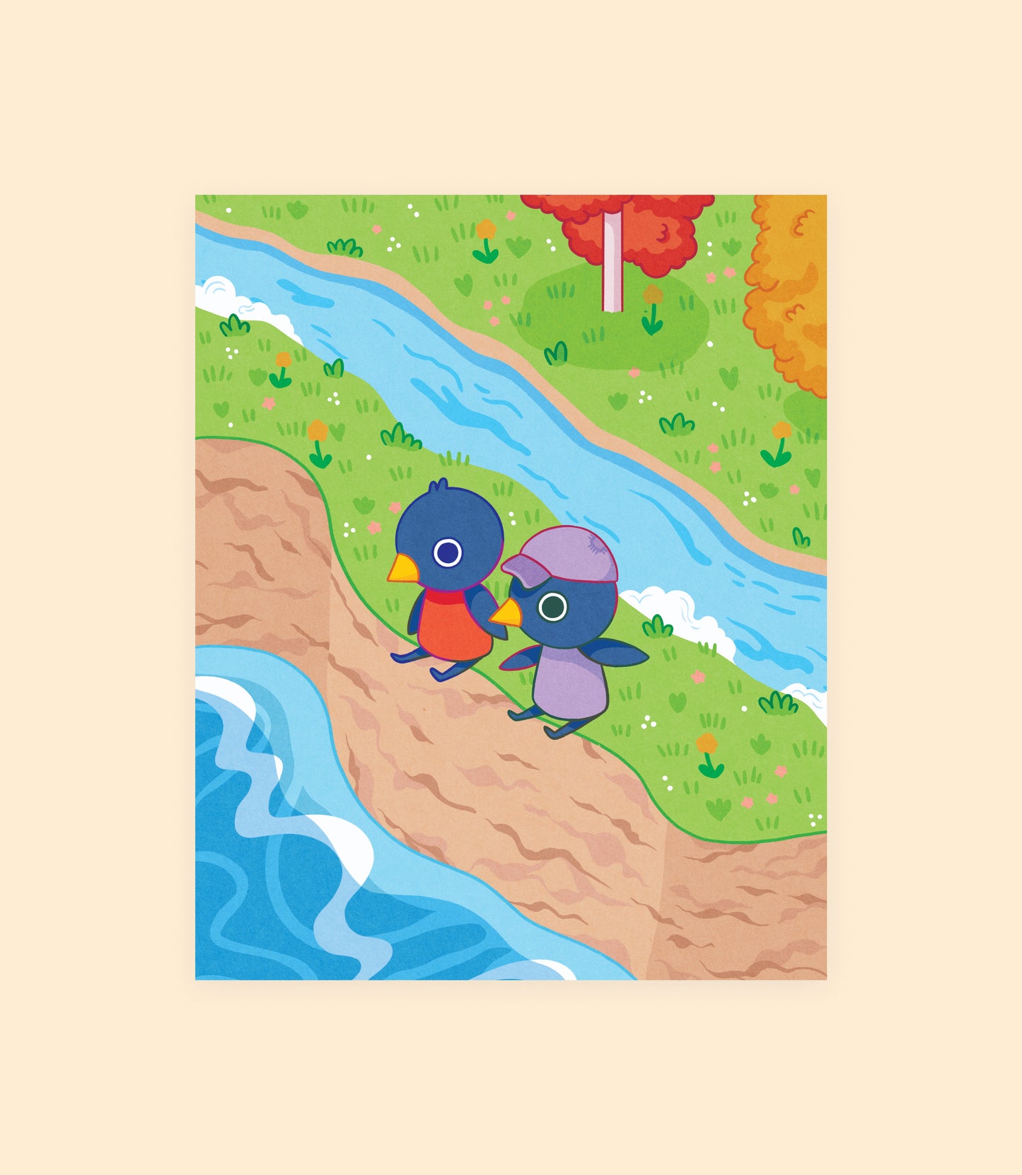 Hiking Break 8x10 Print