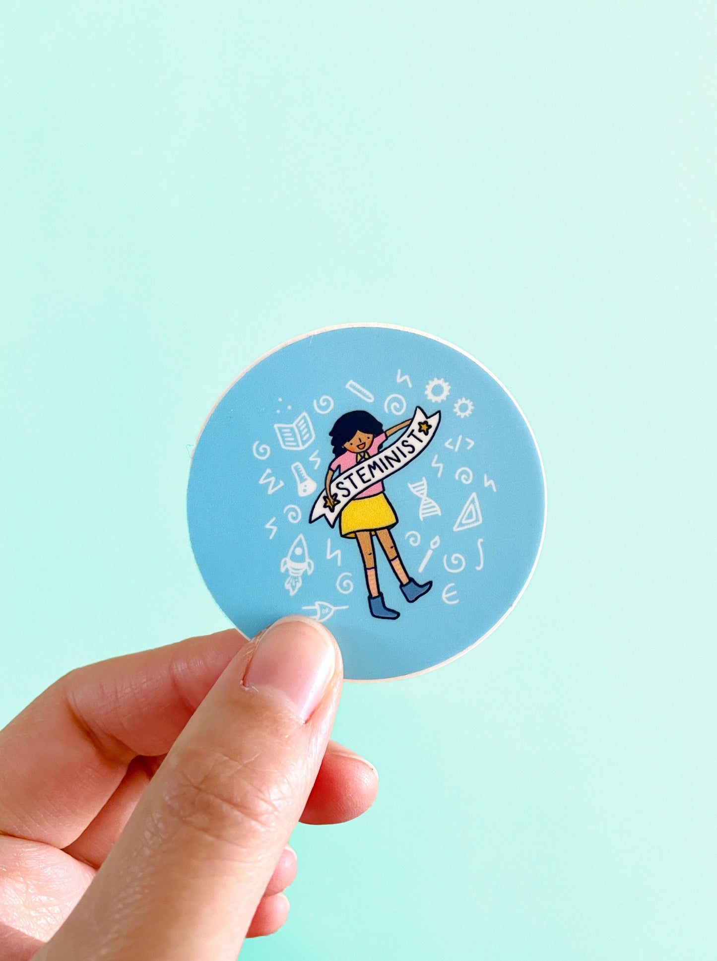 Steminist Vinyl Sticker