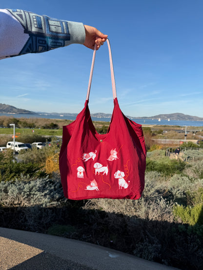 Dog Park Tote Bag