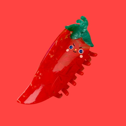 Chili Pepper Claw Clip
