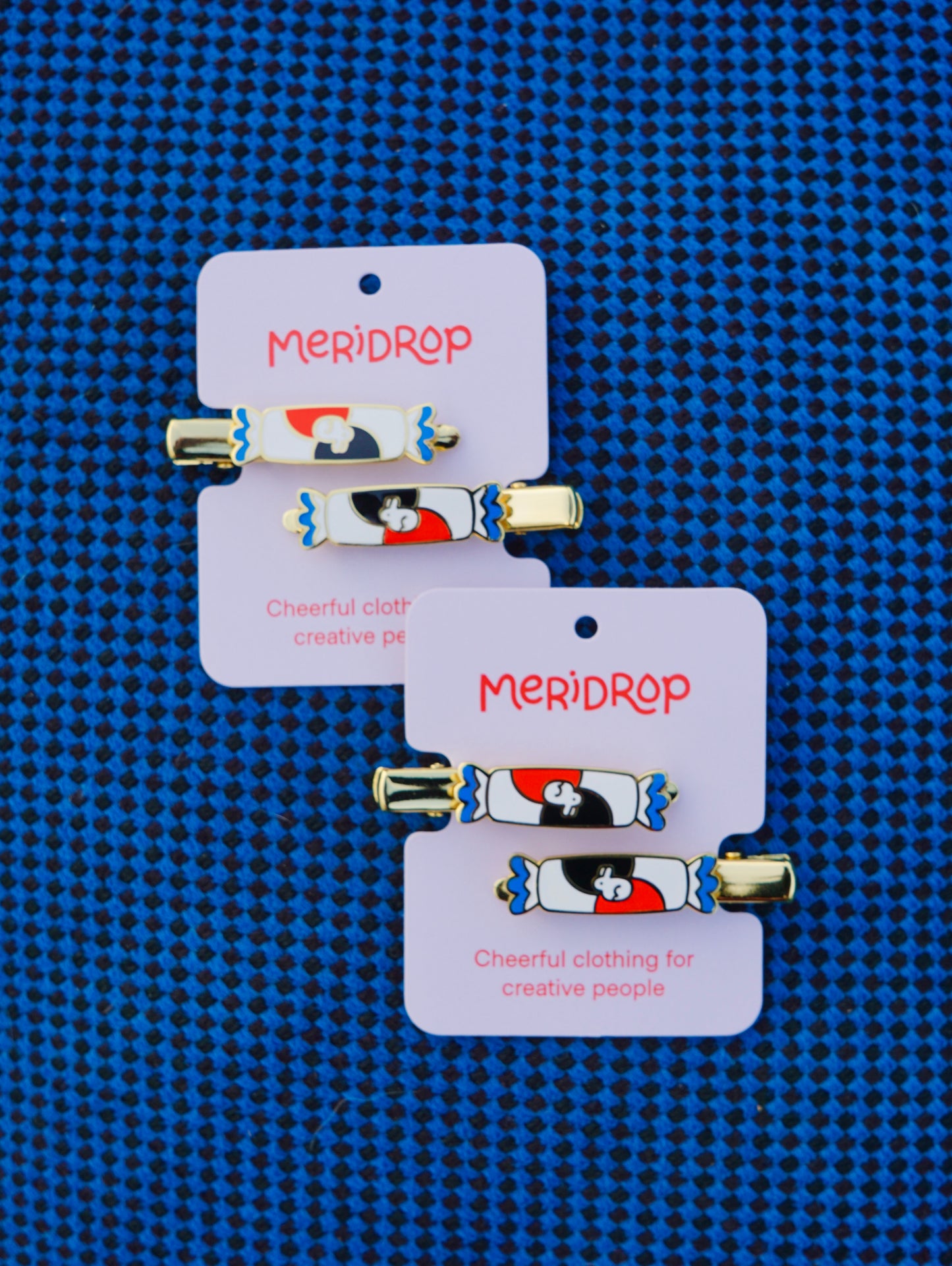 Rabbit Candy Hair Clip Set