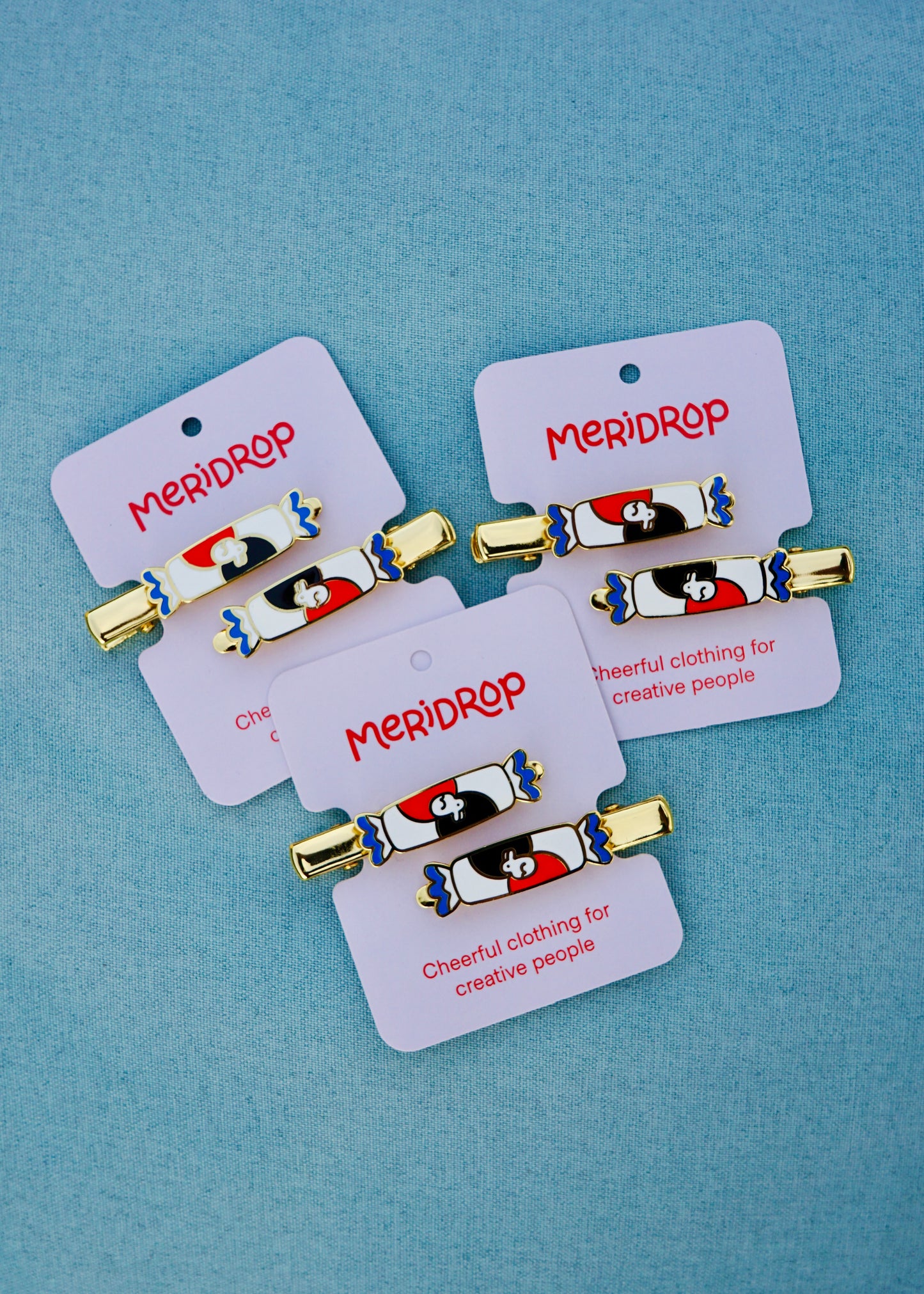 Rabbit Candy Hair Clip Set