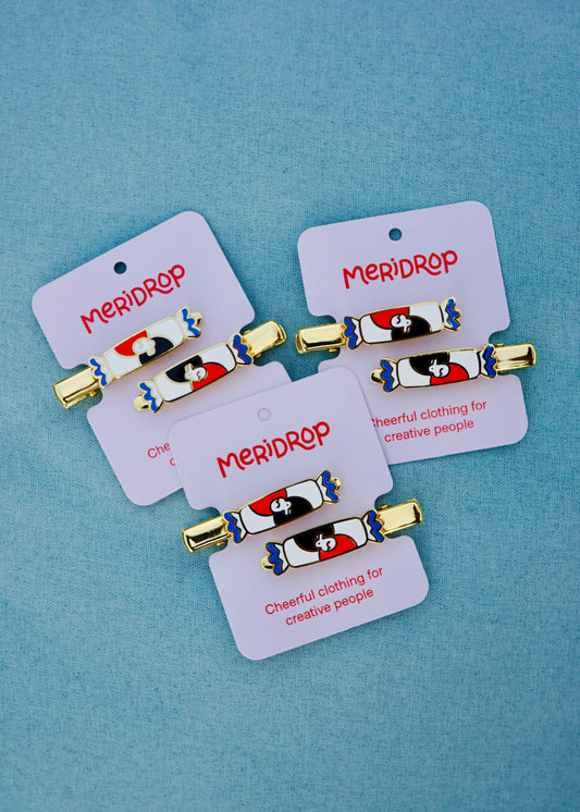 Rabbit Candy Hair Clip Set