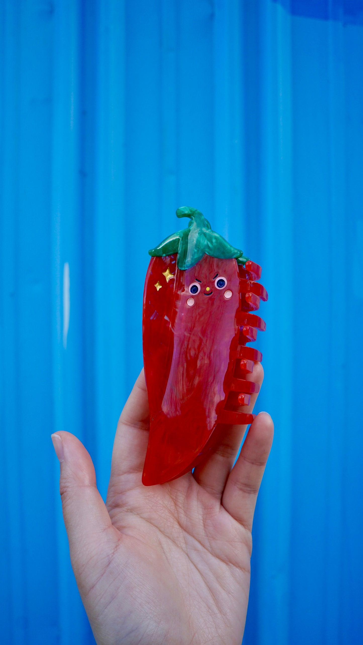 Chili Pepper Claw Clip