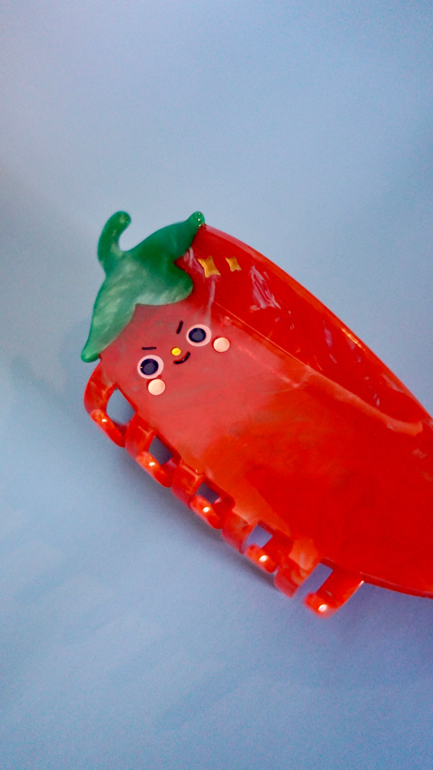 Chili Pepper Claw Clip