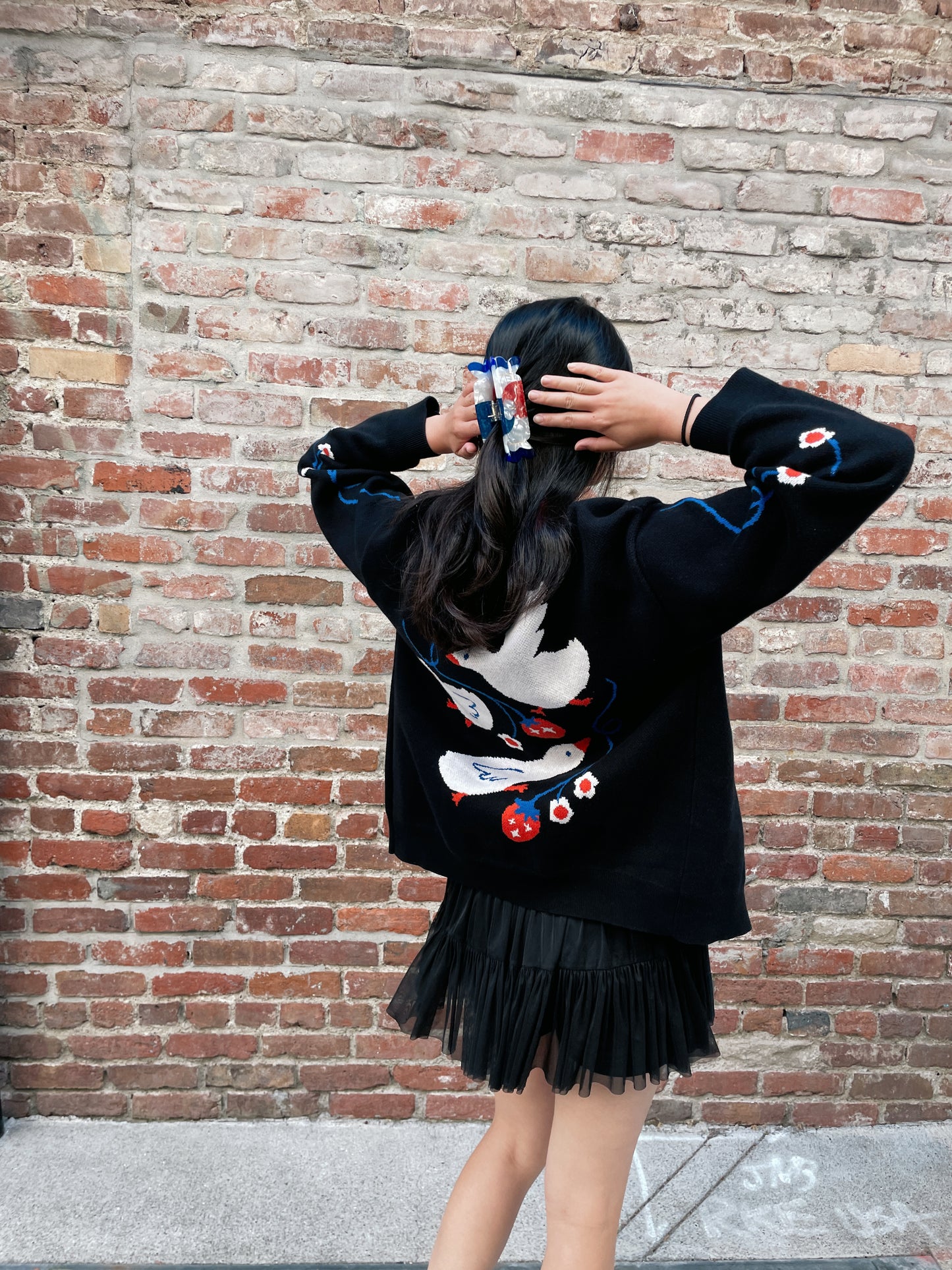 Goose Party Cardigan