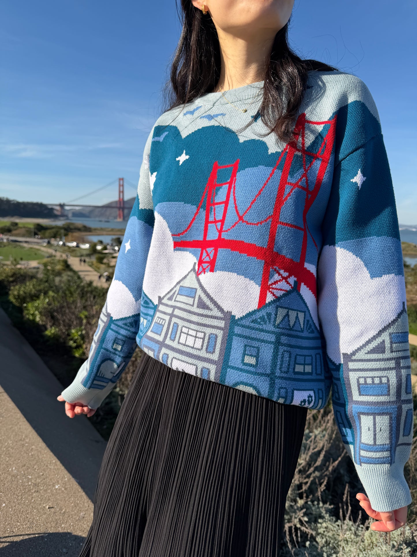 Foggy City Sweater