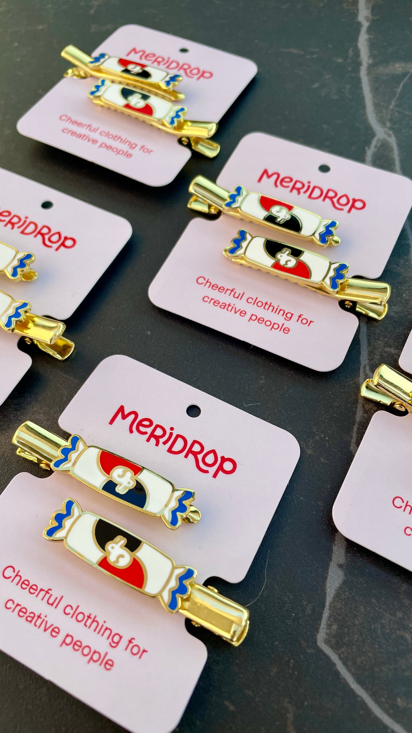 Rabbit Candy Hair Clip Set