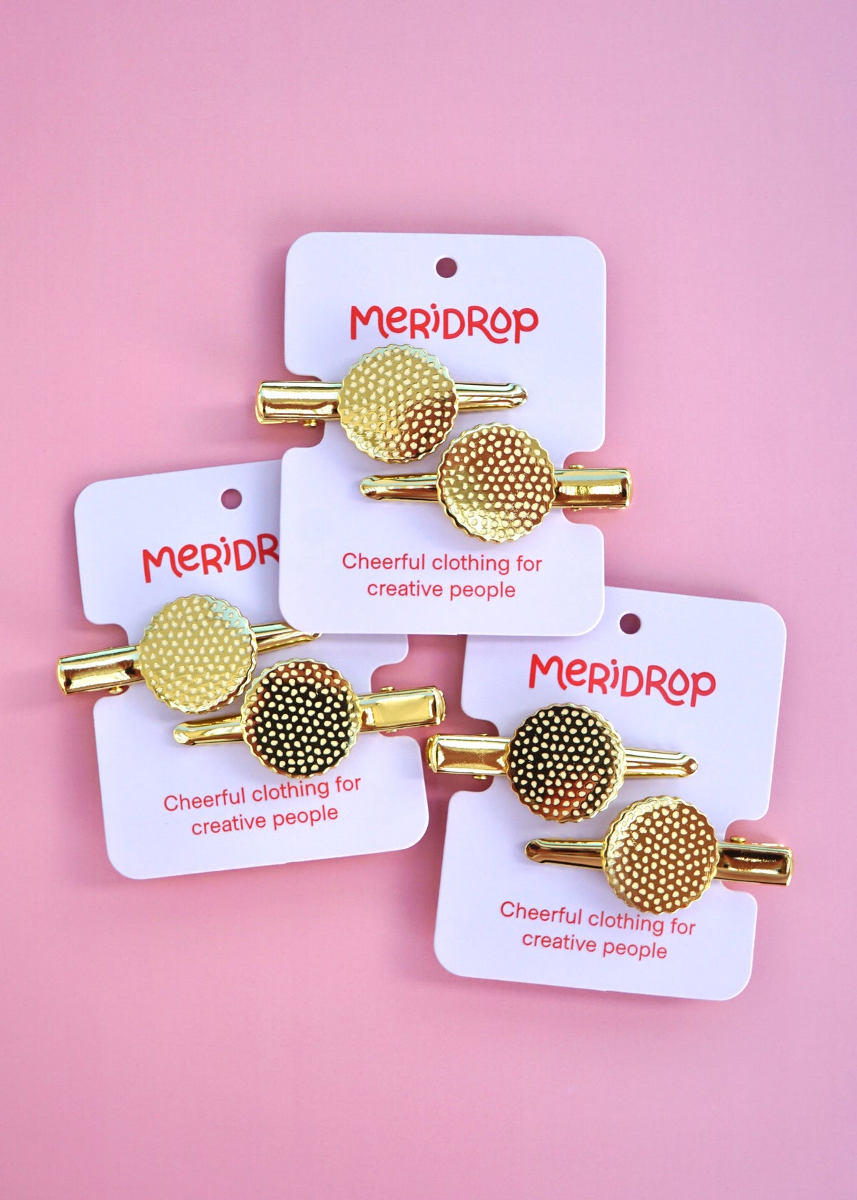 Sesame Ball Hair Clip Set