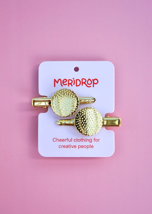 Sesame Ball Hair Clip Set