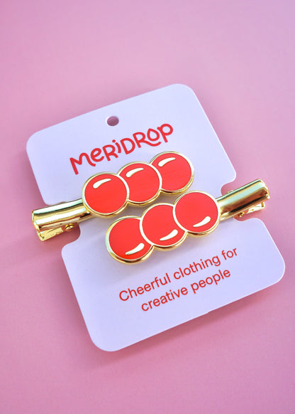 Tanghulu Hair Clip Set