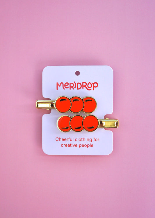 Tanghulu Hair Clip Set