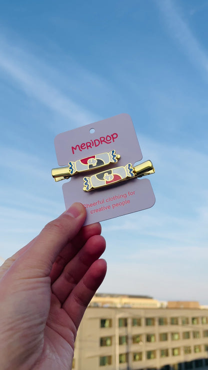 Rabbit Candy Hair Clip Set